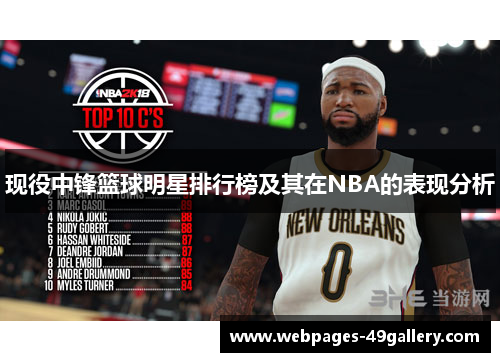 现役中锋篮球明星排行榜及其在NBA的表现分析